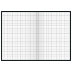 Notizbuch Premium Metallic | A6, kariert, fuchsia