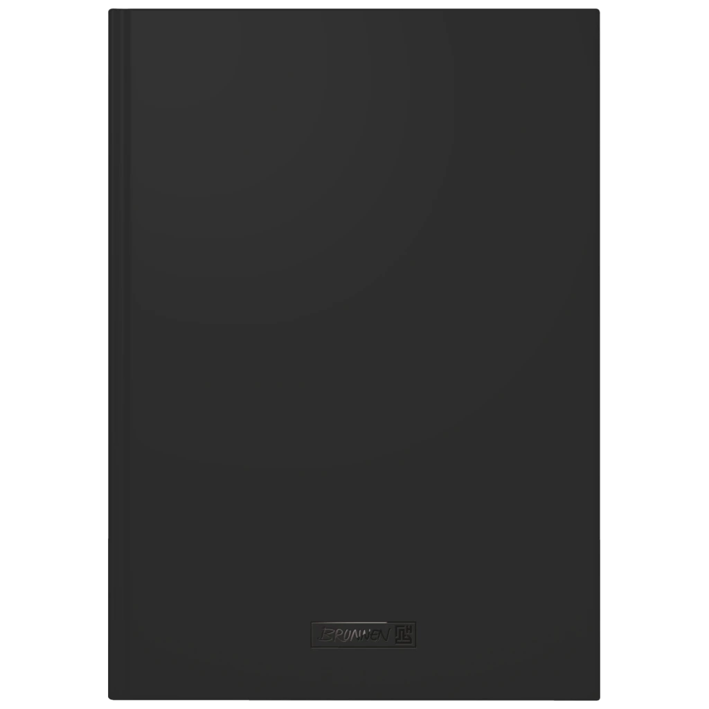 Notizbuch Premium Colour Line | A5, kariert, onyx