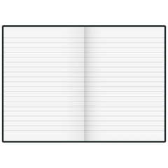 Notizbuch Premium Colour Line | A5, liniert, onyx