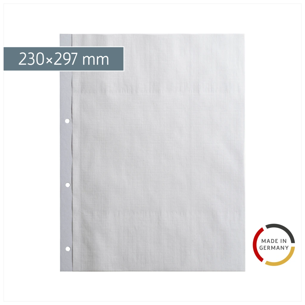 Fotoeinlageblatt | 230×297 mm, weiß, 10 Blatt