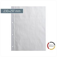 Fotoeinlageblatt | 230×297 mm, weiß, 10 Blatt