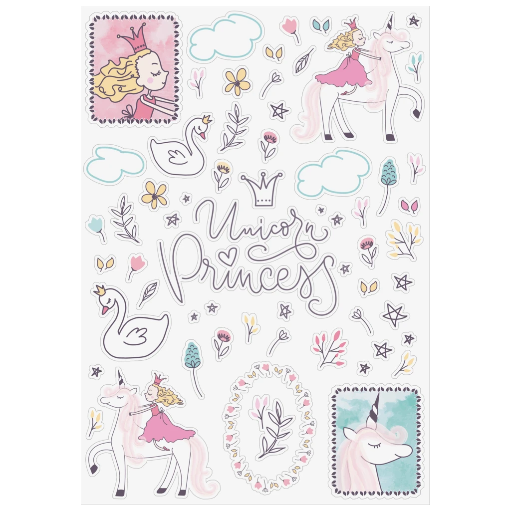 Freundebuch Unicorn Princess | 16×21 cm, 80 Seiten, rosa