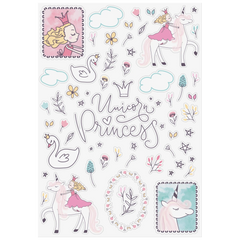 Freundebuch Unicorn Princess | 16×21 cm, 80 Seiten, rosa