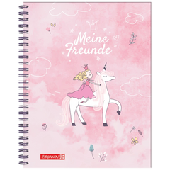 Freundebuch Unicorn Princess | 16×21 cm, 80 Seiten, rosa