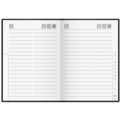 Adressbuch | 100×140 mm, 84 Seiten, sortiert
