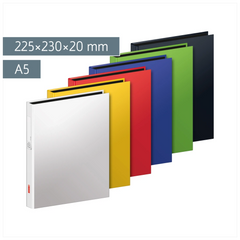 Ringbuch | A5, 2 Ringe, Füllhöhe: 20 mm, sortiert