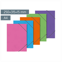 Ringbuch FACT!plus | A4, 2 Ringe, Füllhöhe: 15 mm, sortiert