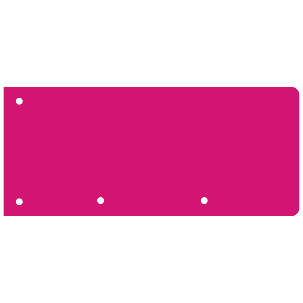 Trennstreifen Colour Code, pink, 40 Stück
