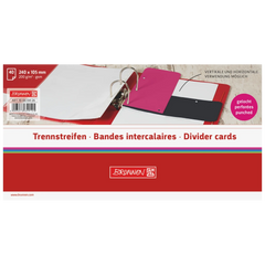 Trennstreifen Colour Code, pink, 40 Stück