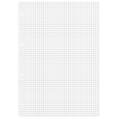 Ringbucheinlagen | A4, 5 mm kariert, weiß, 50 Blatt