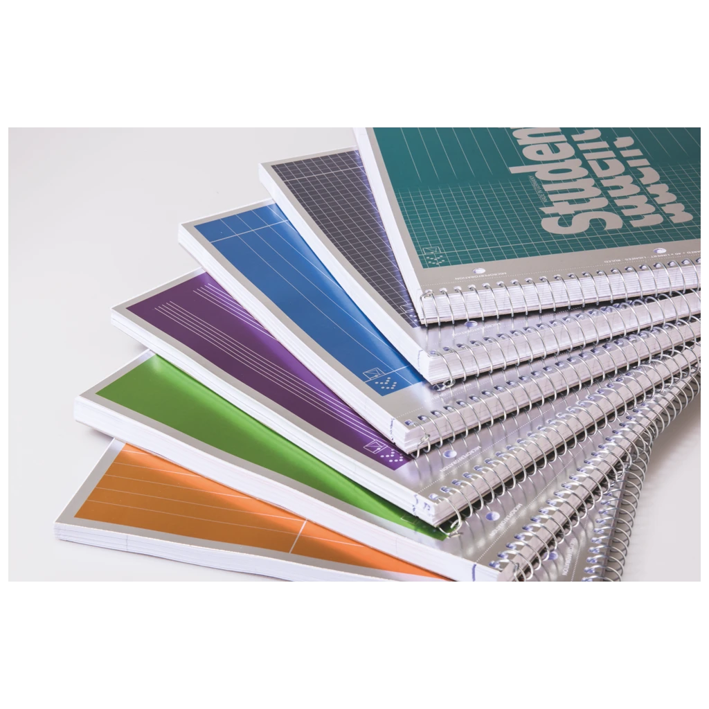 Collegeblock Premium Student | A4, Lineatur 28, 80 Blatt, anthrazit