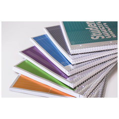 Collegeblock Premium Student | A4, Lineatur 28, 80 Blatt, anthrazit
