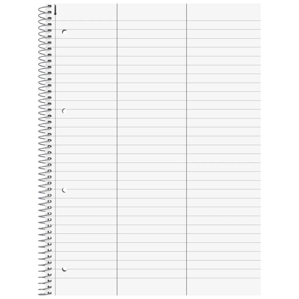 Collegeblock Premium Student „Vokabeln“ | A4, Lineatur 54, 50 Blatt, gelb