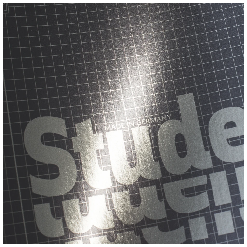 Collegeblock Premium Student | A4, Lineatur 28, 80 Blatt, anthrazit