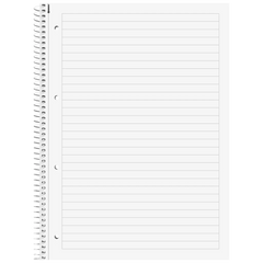 Collegeblock Premium Student | A4, liniert, 80 Blatt, blau