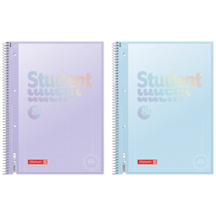 Collegeblock Premium Student „Pastell 2“ | A4, Lineatur 28, 80 Blatt, sortiert