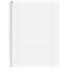 Collegeblock Premium Student „Papagei“ ZENart | A4, Lineatur 27, 80 Blatt, weiß