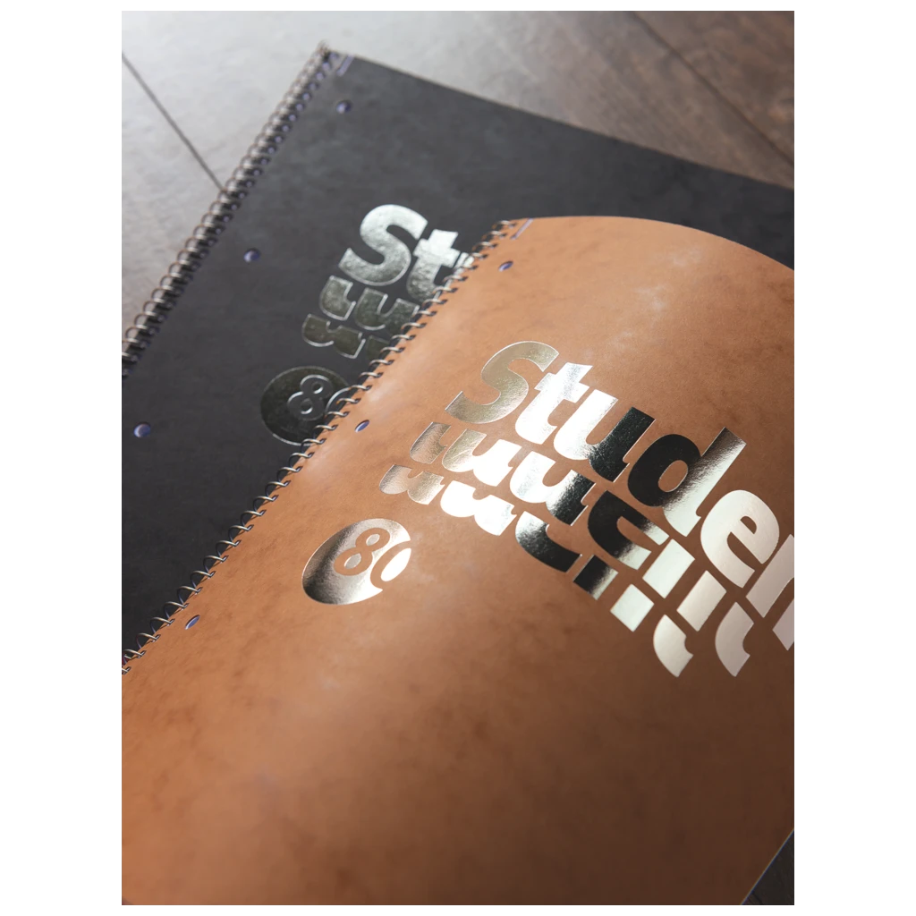 Collegeblock Premium Student FACT!plus | A4, Lineatur 28, 80 Blatt, schwarz
