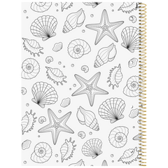 Collegeblock Premium Student Sunny Ocean | A4, Lineatur 28, 80 Blatt, mehrfarbig, pastell