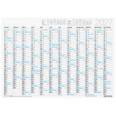 Tafelkalender 2027 | A3 quer