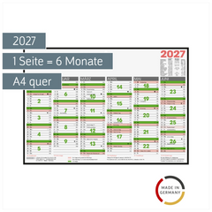 Tafelkalender 2027 | A4 quer