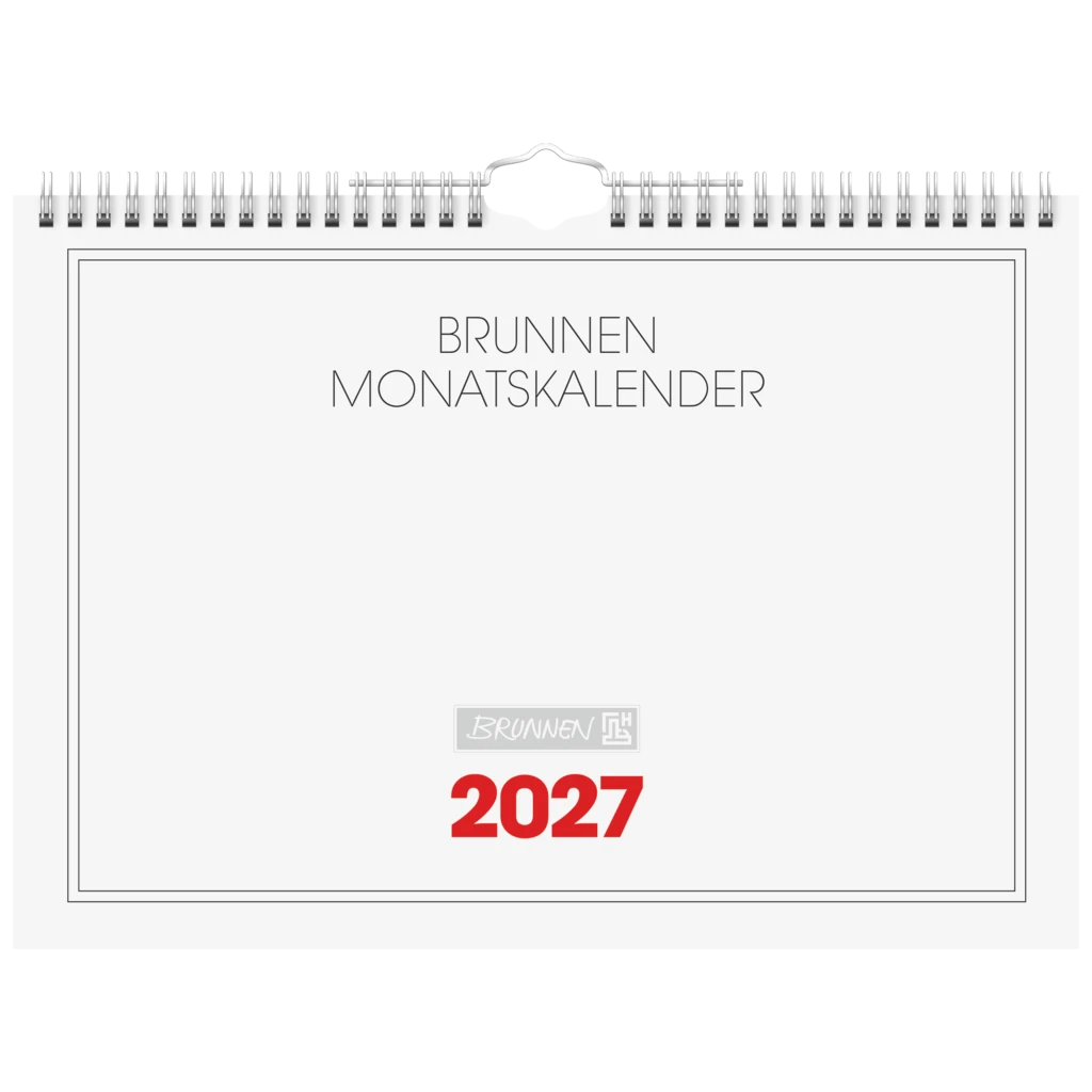 Monatskalender 2027 | 29,7×21 cm