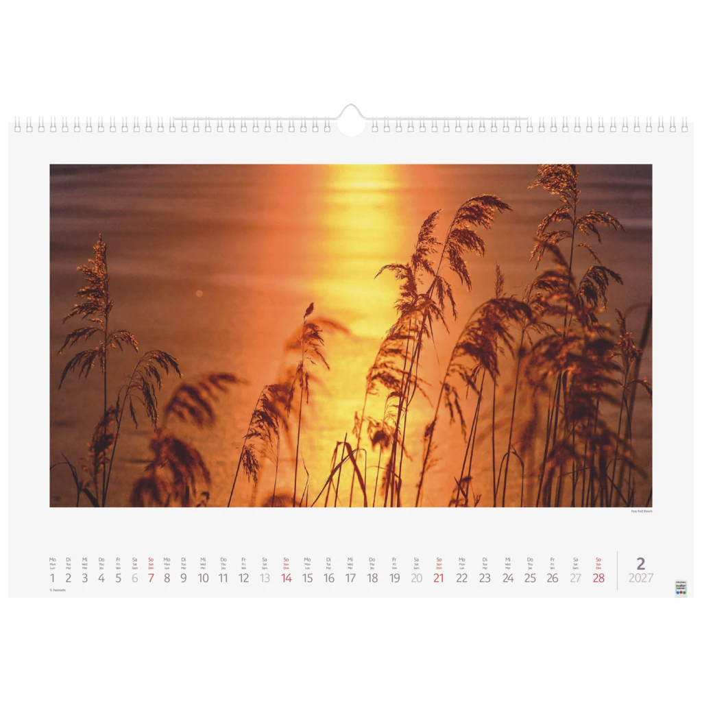 Bildkalender 2027 „Lichtimpressionen“ | 49×34 cm