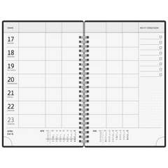 Buchkalender Familienplaner 2027 „Lions“ | A5, Papier
