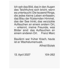 Abreißkalender 2027 Nr. 2 | 5,4×7,1 cm