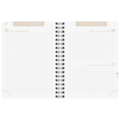 Schülerkalender 2027/2028 „Naturality“ | A6, Textil