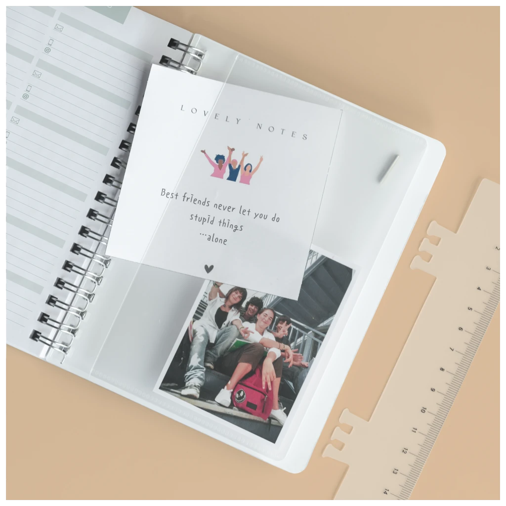 Schülerkalender 2027/2028 „Daisy“ | A6, Kunststoff