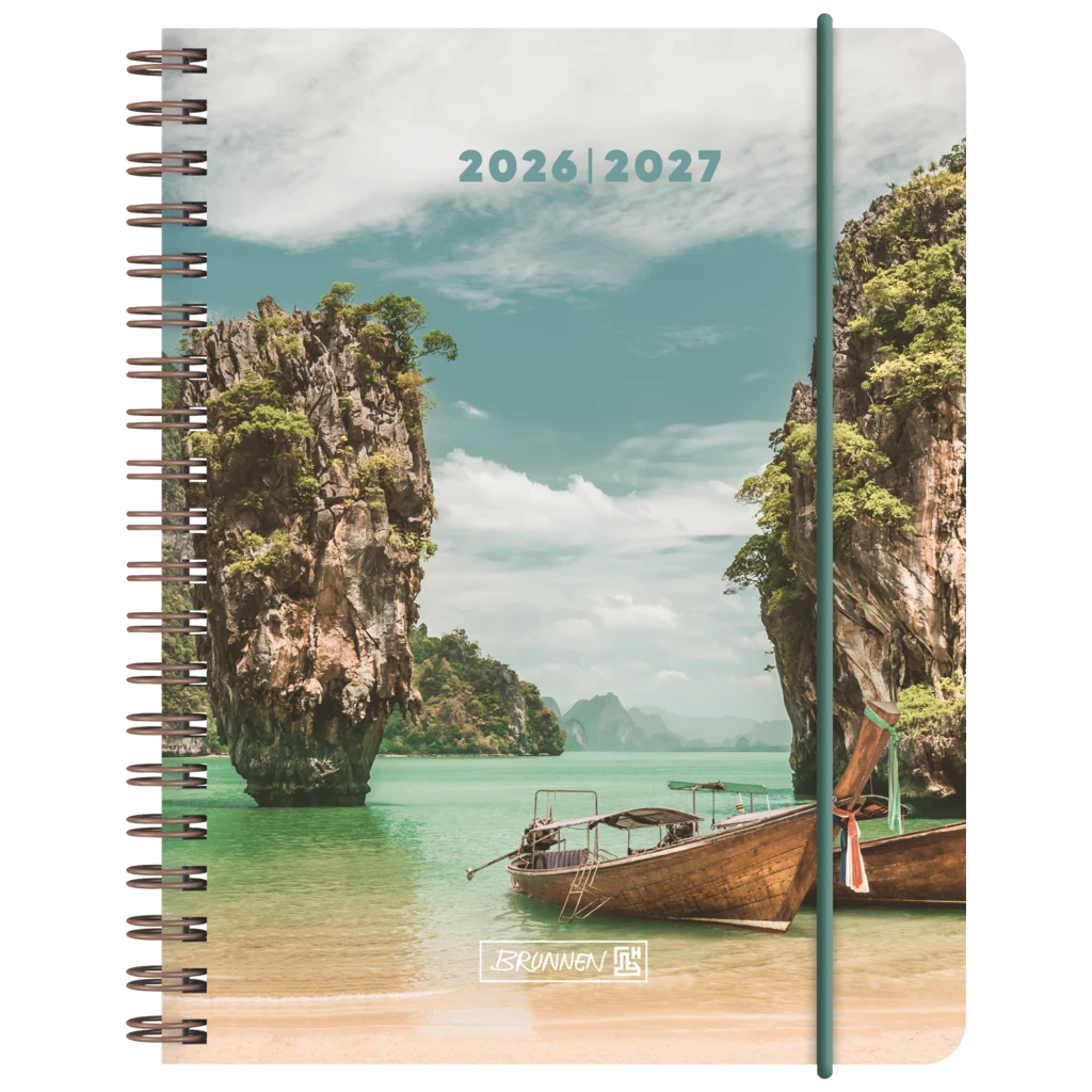 Schülerkalender 2026/2027 „Tropical“ | A6, Kunststoff