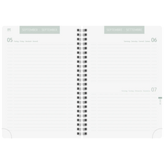Schülerkalender 2027/2028 „Daisy“ | A5, Kunststoff
