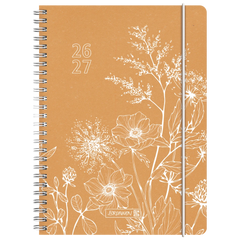 Schülerkalender 2026/2027 „Meadow“ | A5, Leder