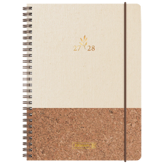 Schülerkalender 2027/2028 „Naturality“ | A5, Textil