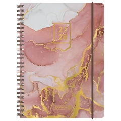 Schülerkalender 2027/2028 „Marble“ | A5, Kunststoff