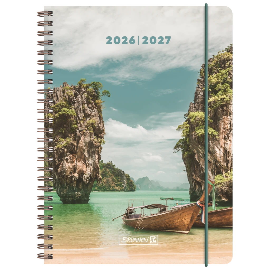Schülerkalender 2026/2027 „Tropical“ | A5, Kunststoff