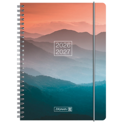 Schülerkalender 2026/2027 „Misty Sunset“ | A5, Kunststoff