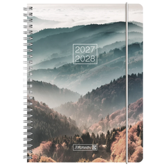 Schülerkalender 2027/2028 „Misty Hills“ | A5, Kunststoff