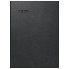 Taschenkalender Mod. 731 2027 | A6, Kunststoff, schwarz