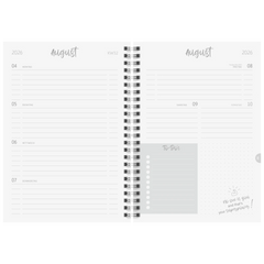 Schülerkalender Style 2026/2027 „Balance“ | A5, Kunststoff