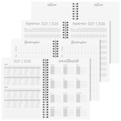 Schülerkalender Style 2027/2028 „Sky“ | A5, Kunststoff