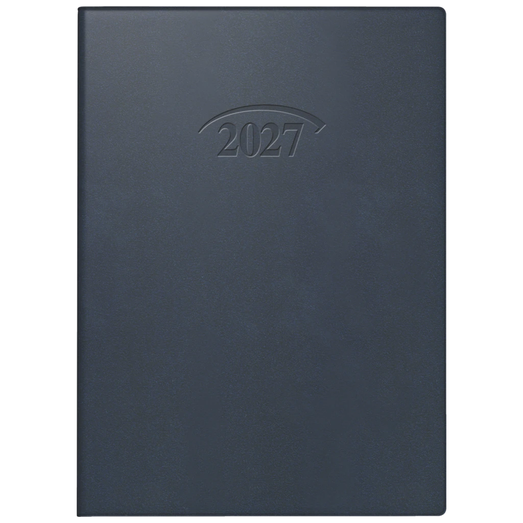 Taschenkalender Mod. 736 2027 | A6, Kunststoff, dunkelblau