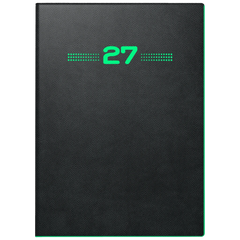 Taschenkalender Mod. 736 2027 „Neon“ | A6, Kunststoff