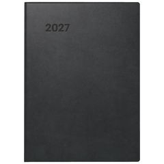 Taschenkalender Mod. 736 90 2027 | A6, Kunststoff, schwarz