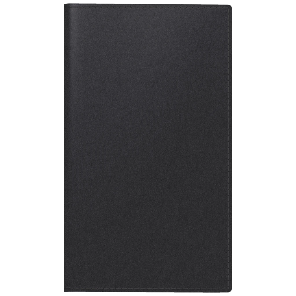 Taschenkalender Mod. 753 2027 | A6, Kunstleder, schwarz