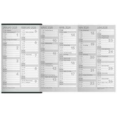Taschenkalender Mod. 756 2027 | A6, Kunstleder, blau