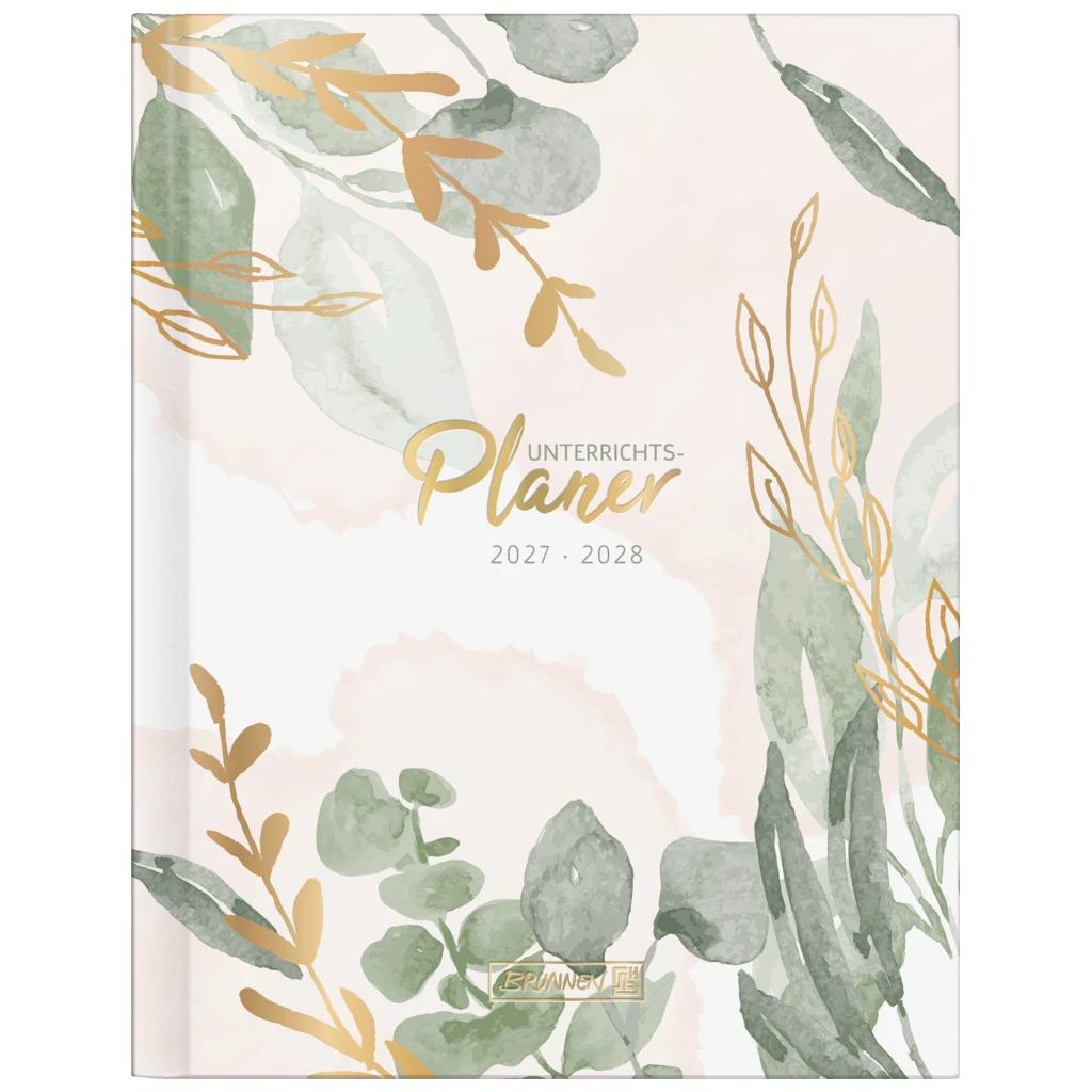 Lehrerkalender 2027/2028 „Bloom“ Termin- & Unterrichtsplaner | A4, Papier