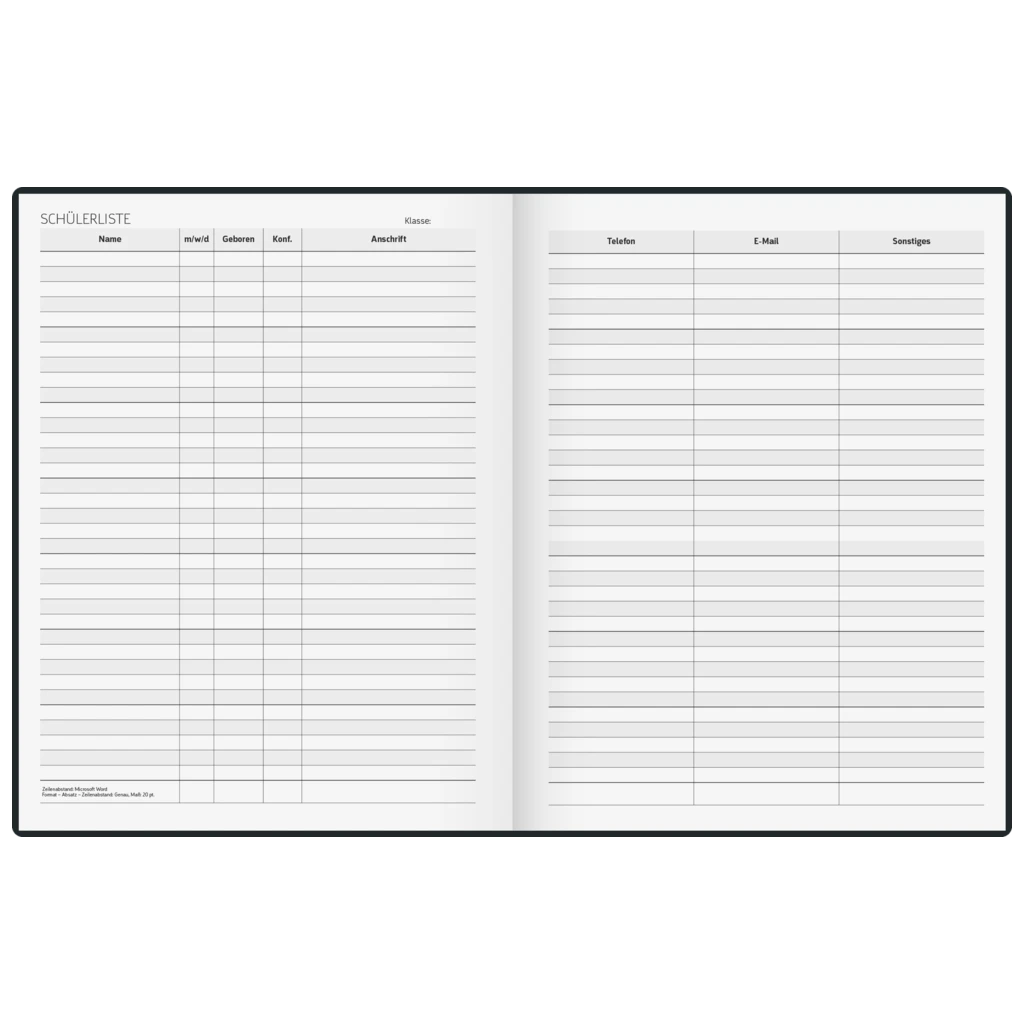 Lehrerkalender 2027/2028 „Bloom“ Termin- & Unterrichtsplaner | A4, Papier