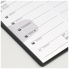 Taschenkalender Mod. 758 2027 | A6, Kunstleder, bordeaux